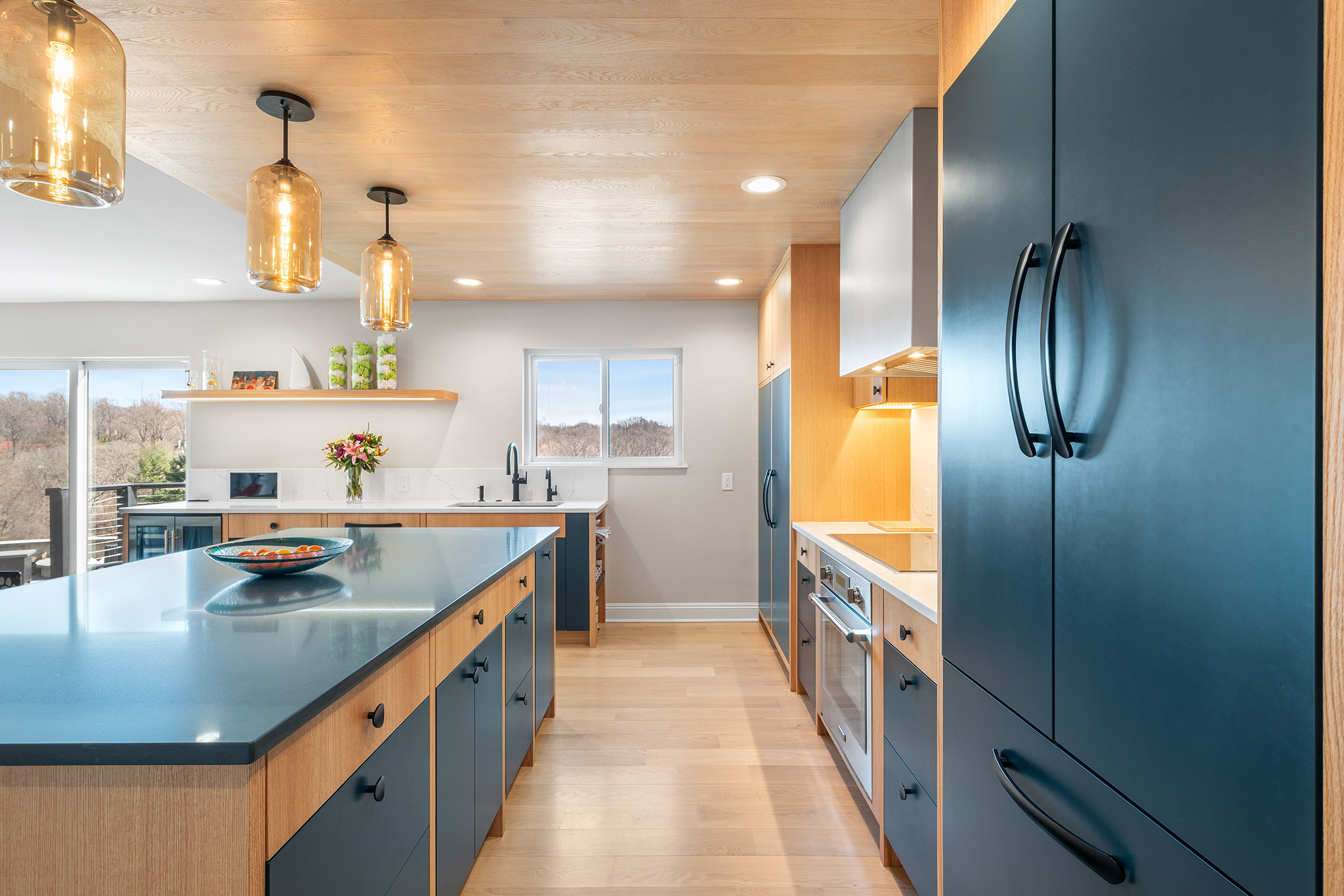 Domers Construction - First Floor Guestroom, Bathroom, Den, Living Room and Stairs