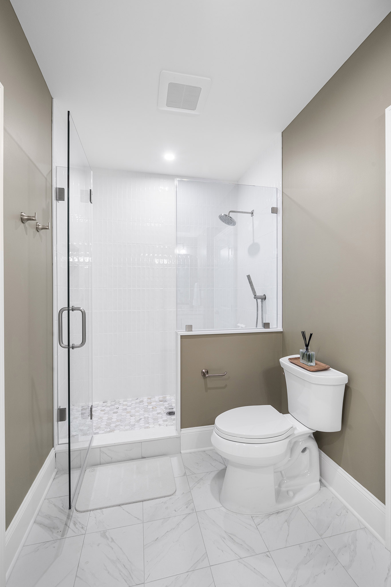 Domers Construction - Integrated and transformed unfinished garage and basement into indoor play area, mudroom, home gym, home brew bar, office, bathroom and bedroom