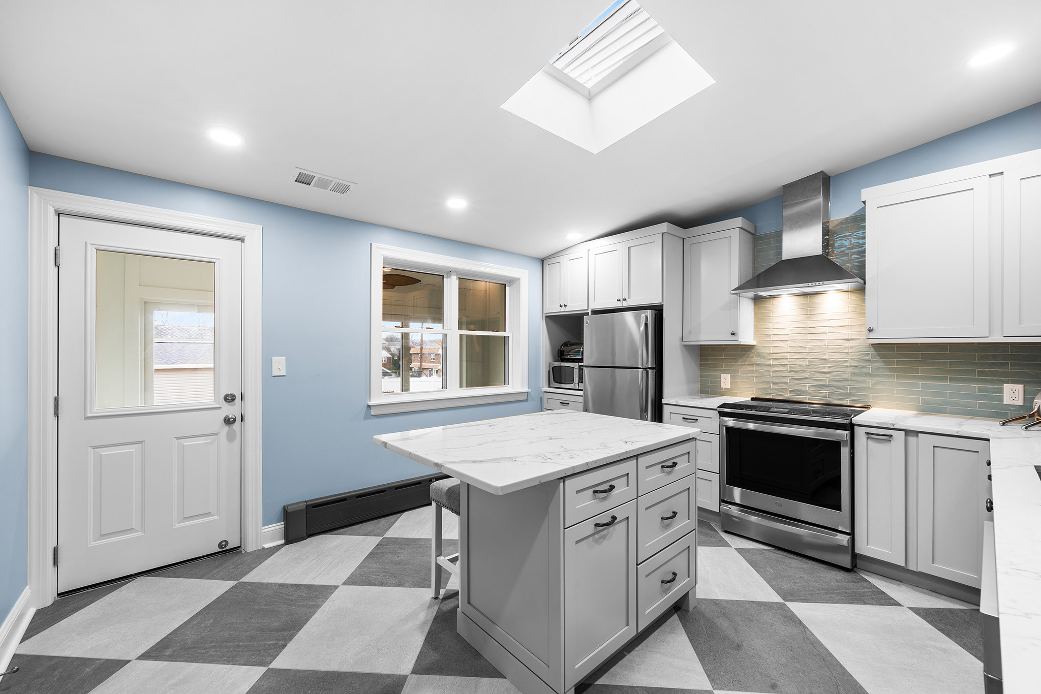 Domers Construction - Kitchen Addition in Conshohocken with a Ground-up Garage and Walk-way